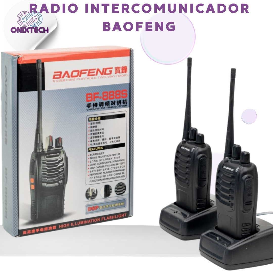 RADIO INTERCOMUNICADOR BAOFENG